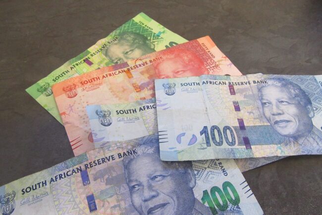 South African currency has hit down against USA dollar to R17 - $.