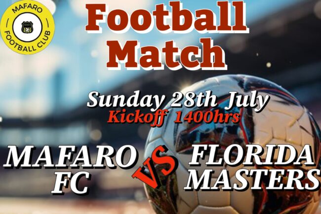 Exciting Clash at Cecil Payne Stadium: Mafaro Fc vs. Florida Fc.