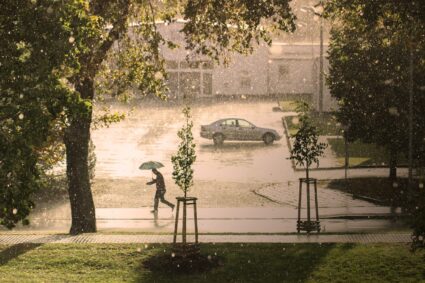 Western Cape province has been facing heavy rain fall again.