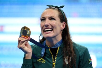 Tatjana Smith’s epic Olympic win , she dedicated to all South Africans who have been believing in her.