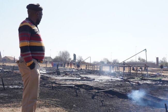 Katlehong resident did the worst as the burn down Pastor Mboro's church.